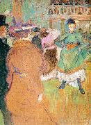  Henri  Toulouse-Lautrec The Beginning of the Quadrille at the Moulin Rouge Spain oil painting reproduction